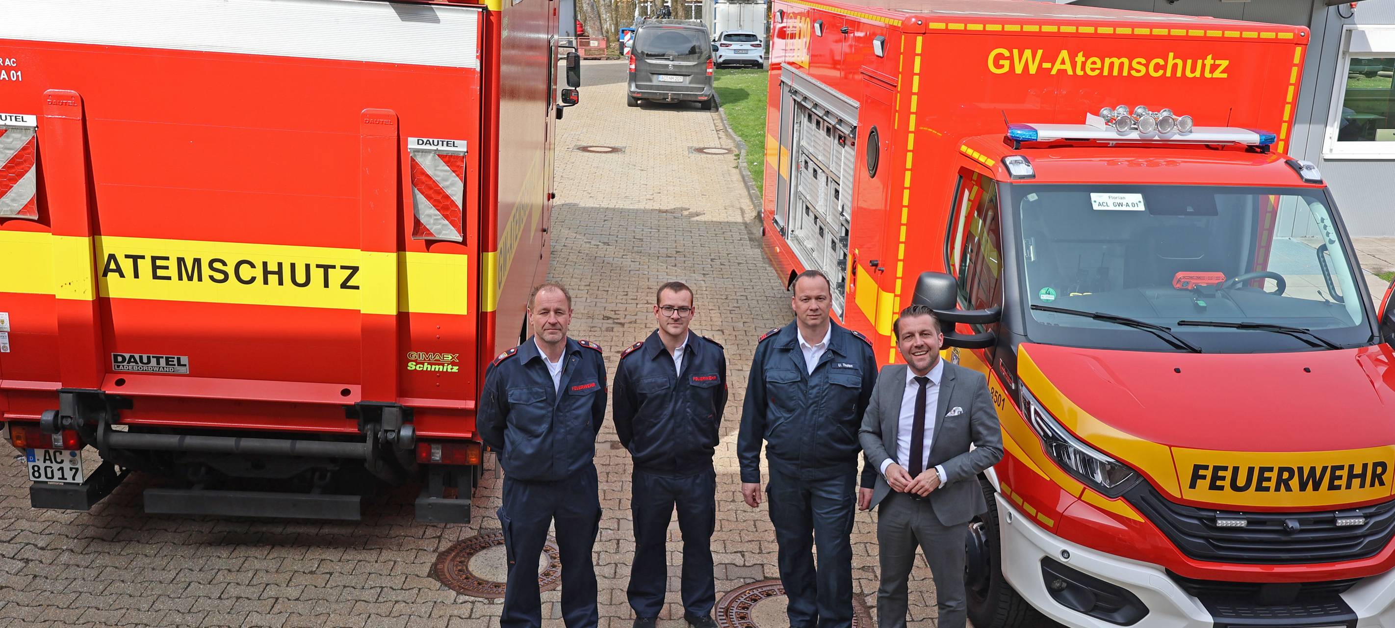 Neue Atemschutz-Gerätewagen für unsere Feuerwehren