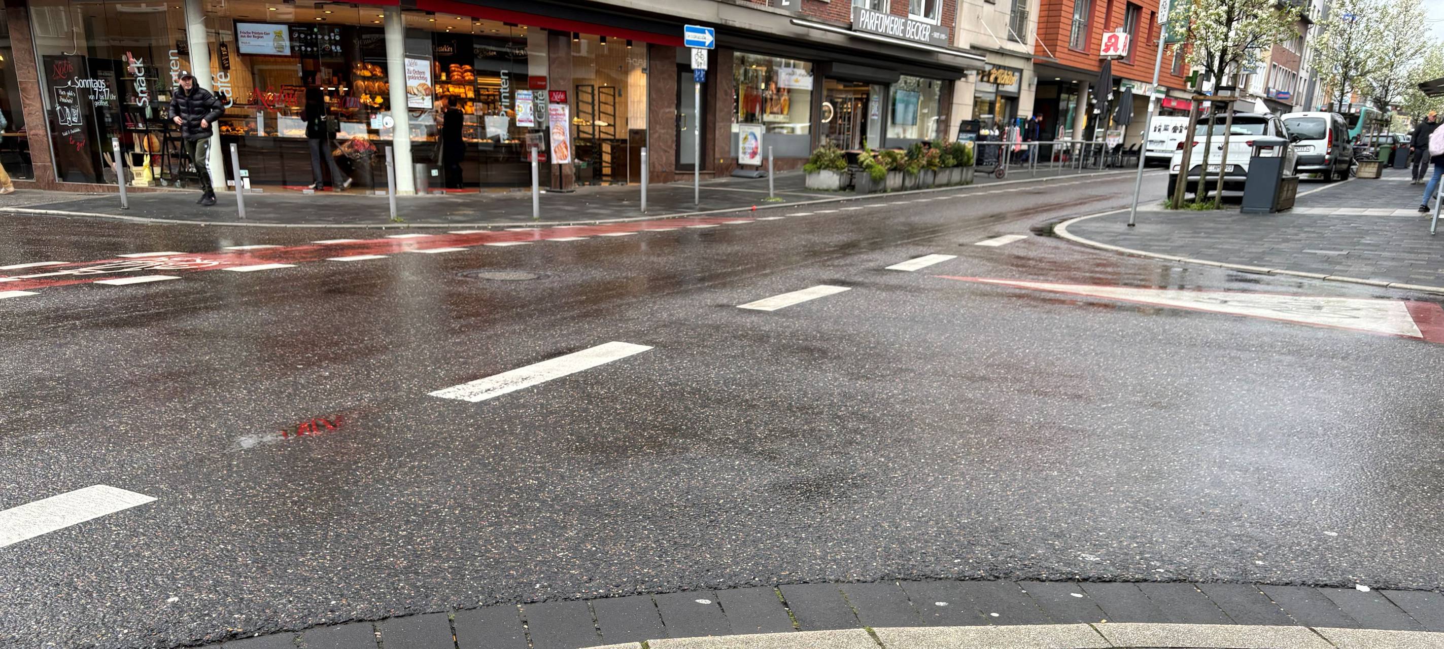 Würselen macht die Kaiserstraße sicherer