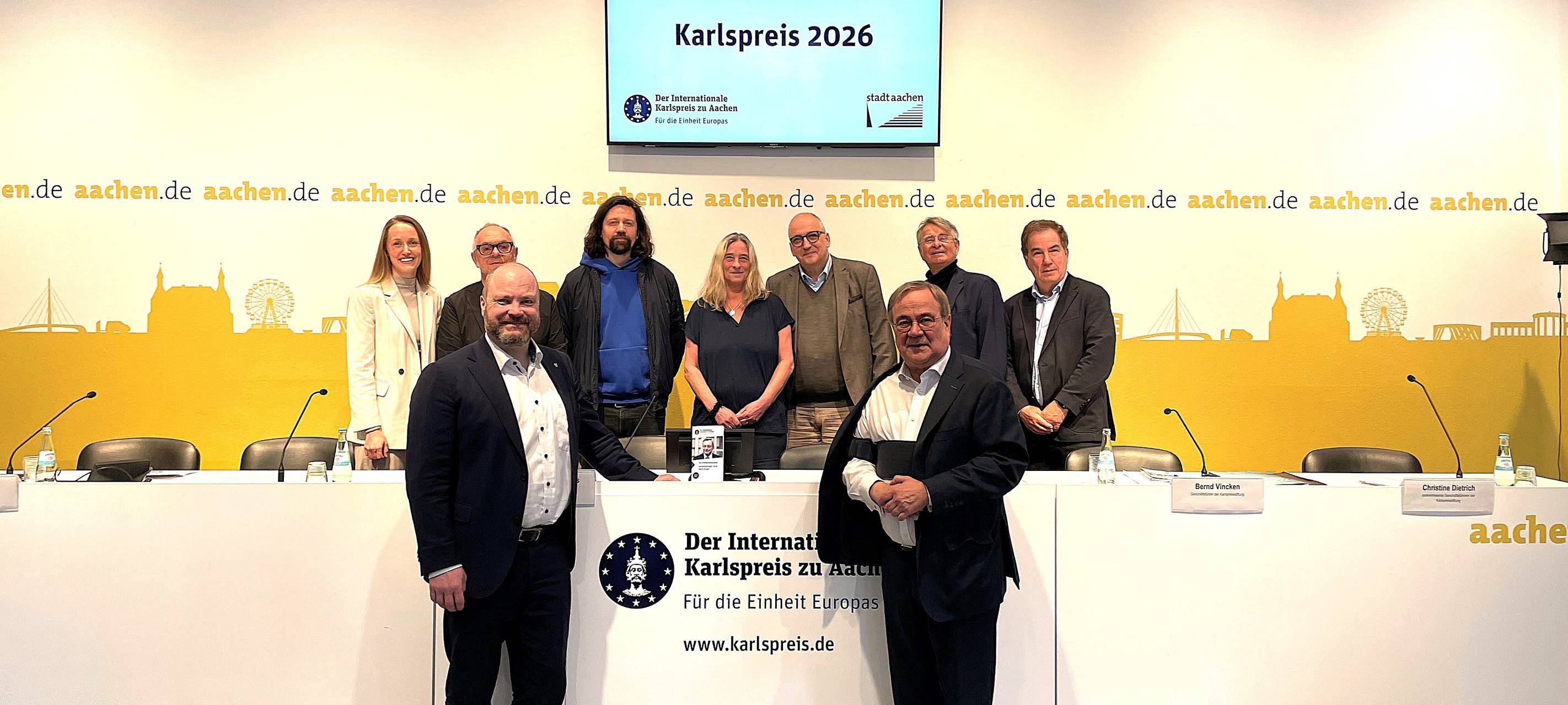 Italienisches Flair rund um den Karlspreis