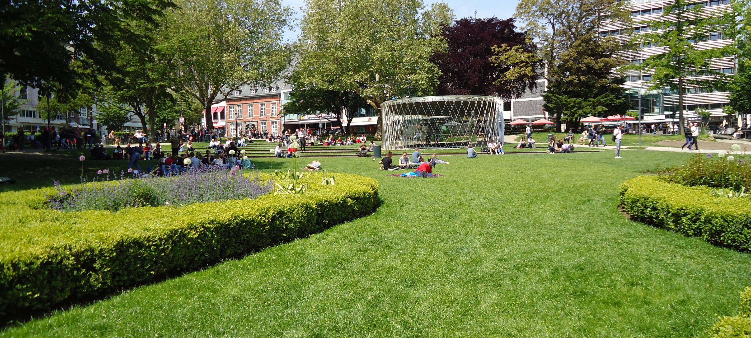 Rasenqualität im Elisengarten schlecht