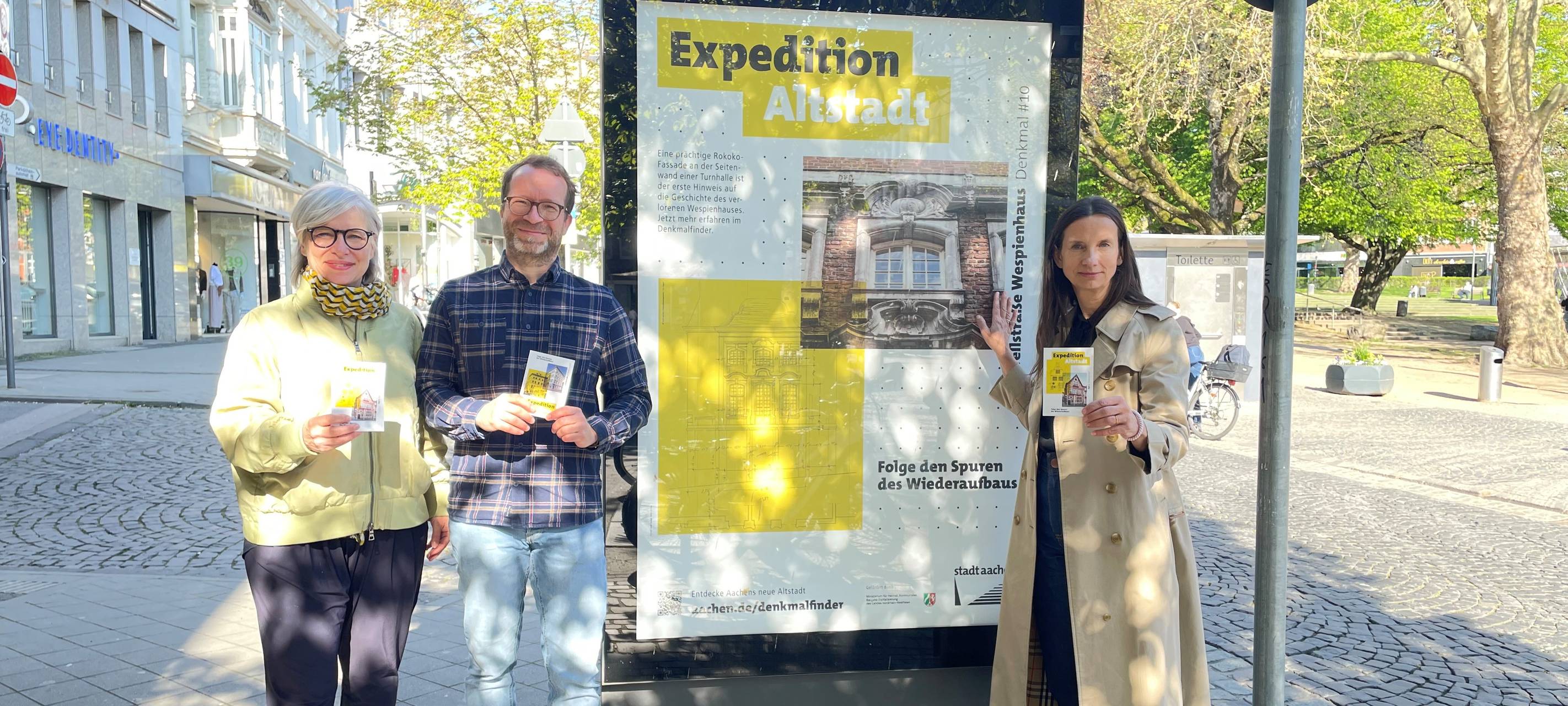 Neue Aachen-Kampagne "Expedition Altstadt"