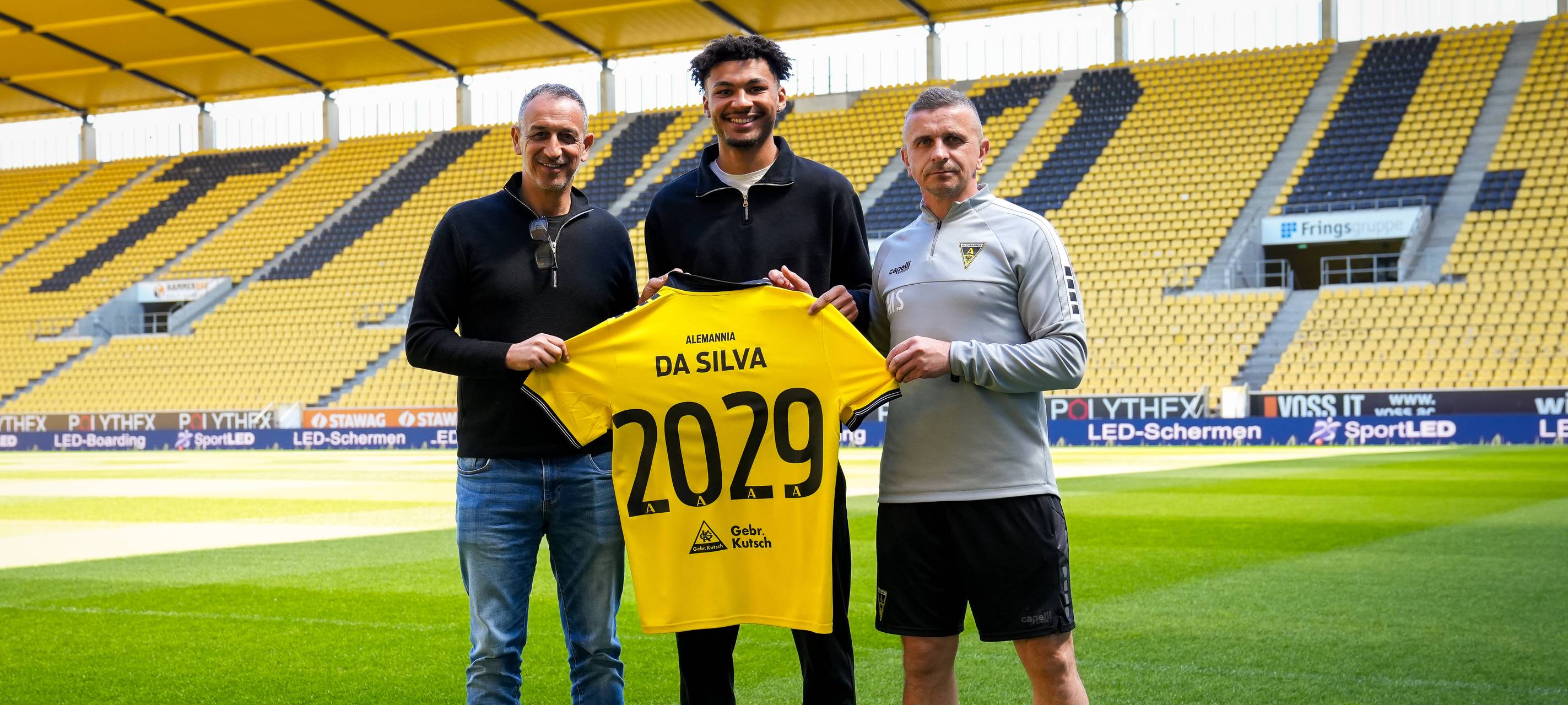 Alemannia: Da Silva Kiala bleibt länger