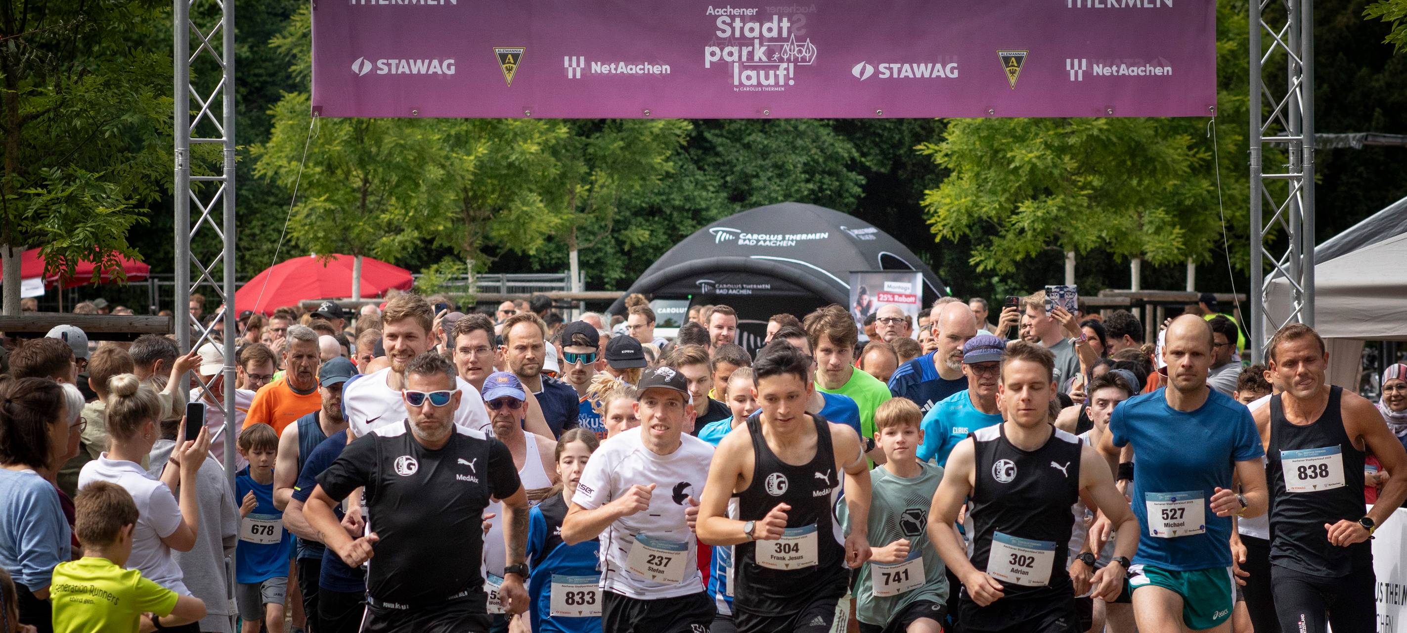 Anmelden für den Aachener Stadtpark-Lauf am 31.5.