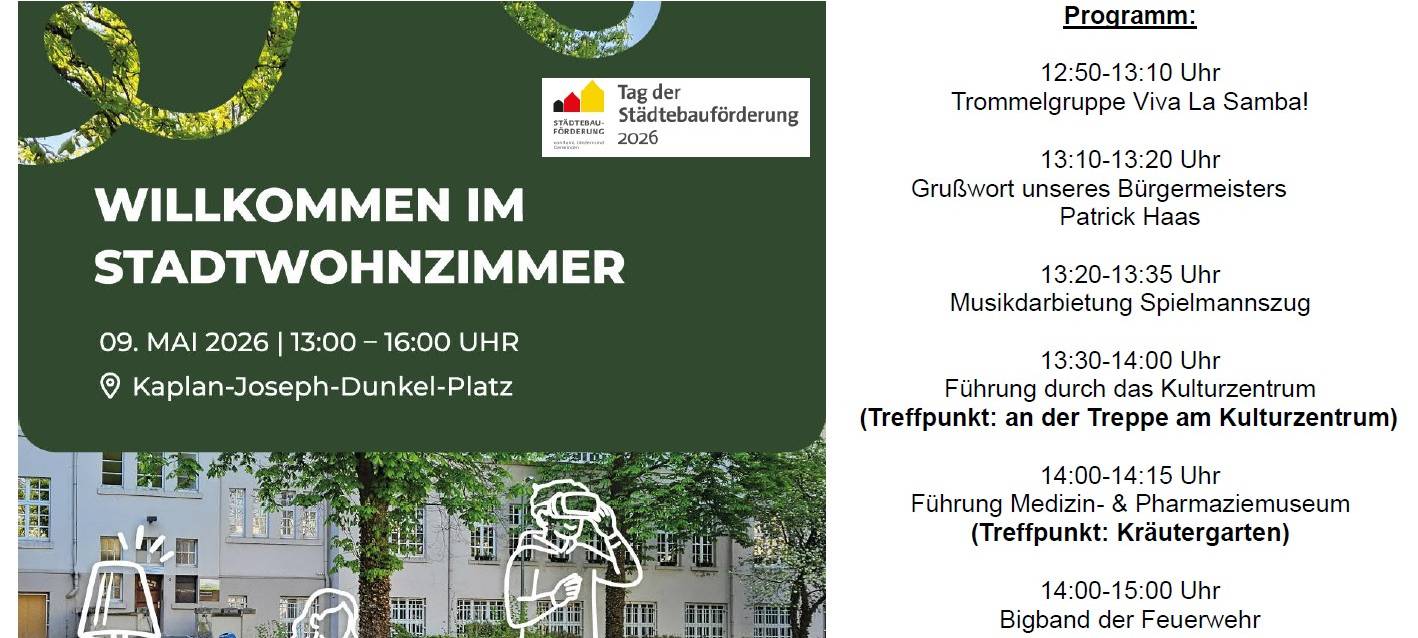 Tag der Städtebauförderung