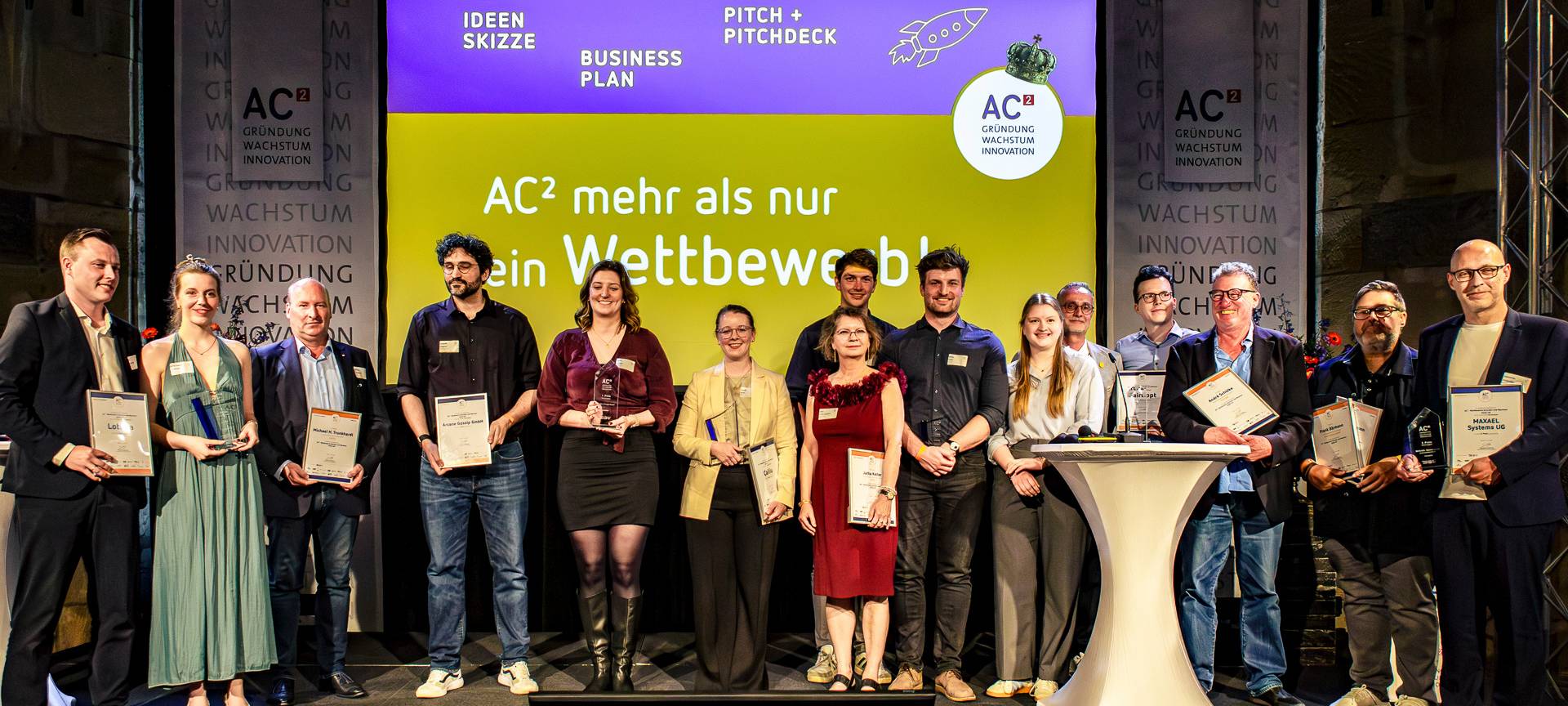 „AC² - Gründen und Wachsen": Die Sieger