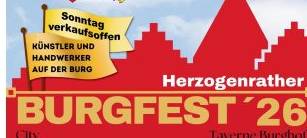 Burgfest in Herzogenrath