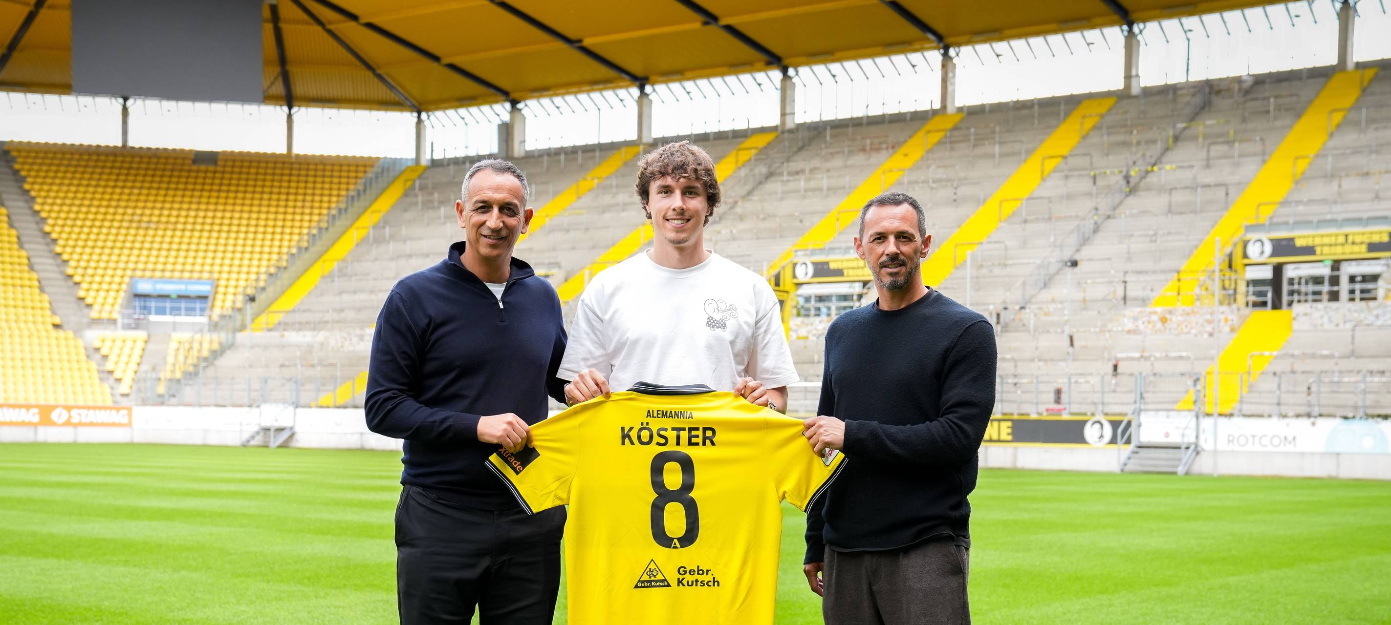 Alemannia: Köster kommt, Riemann bleibt