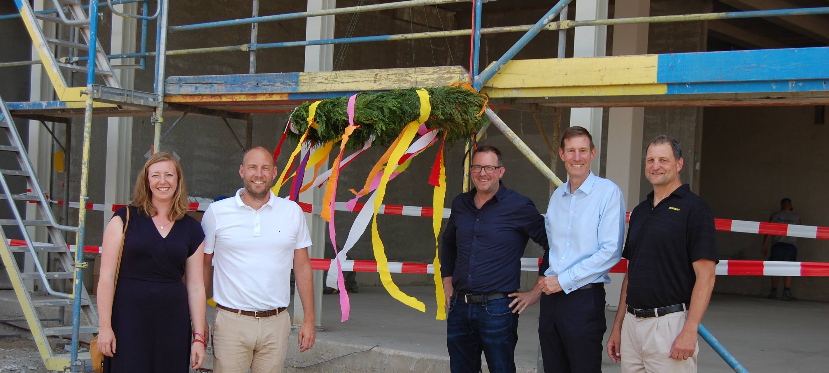 Aachen: Richtfest am neuen "Pick-up"