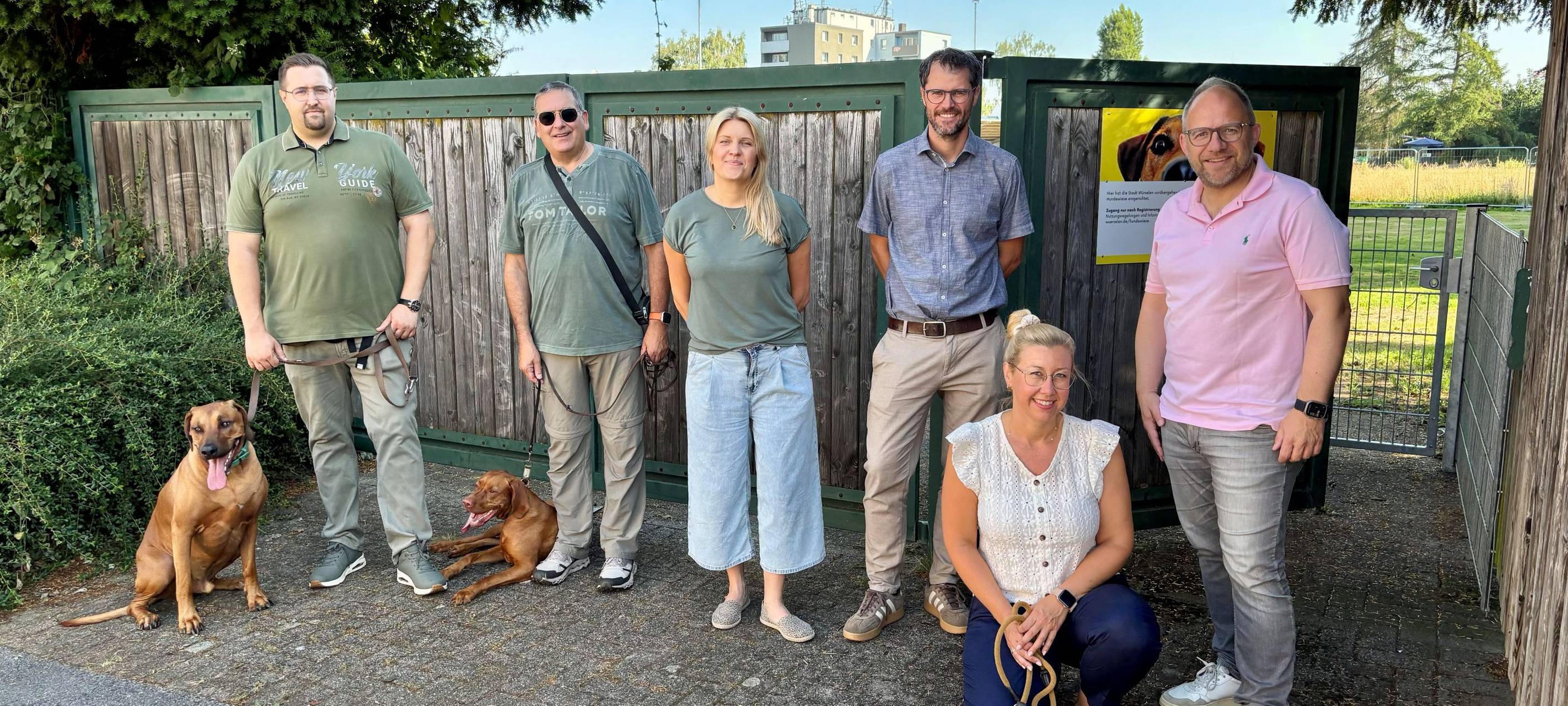 Würselen: Neue Hundewiese ab Dienstag nutzbar