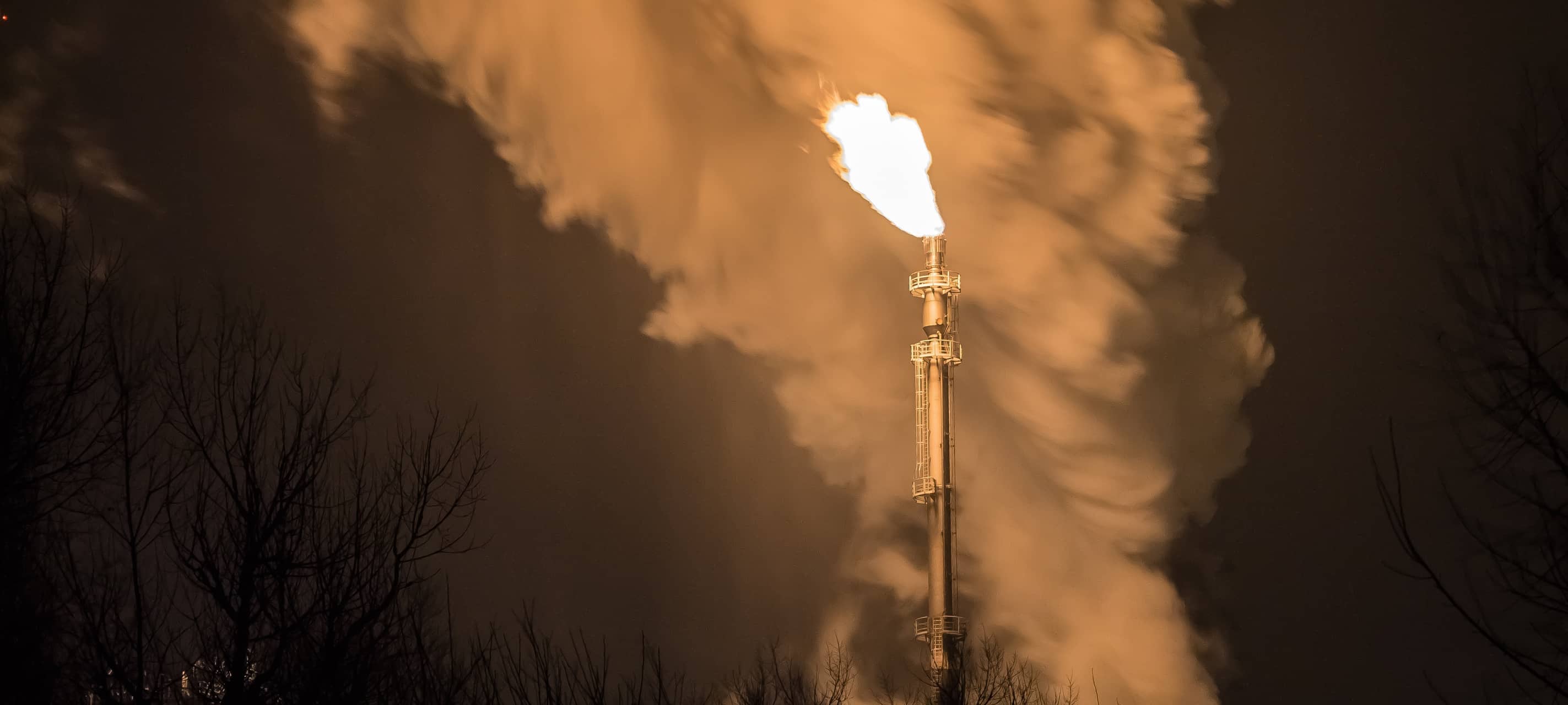 Klimaschädliches Methan entweicht