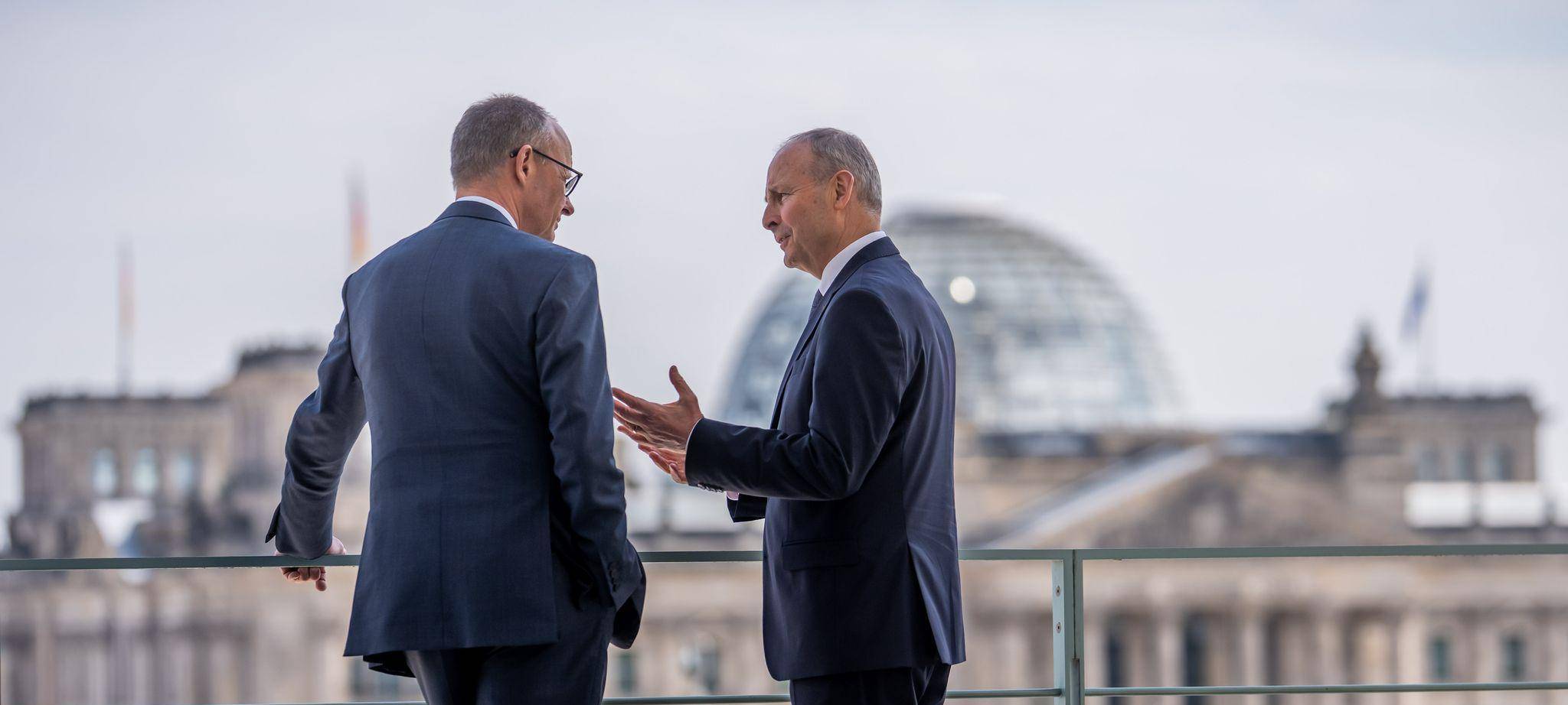 Bundeskanzler Merz und der irische Regierungschef