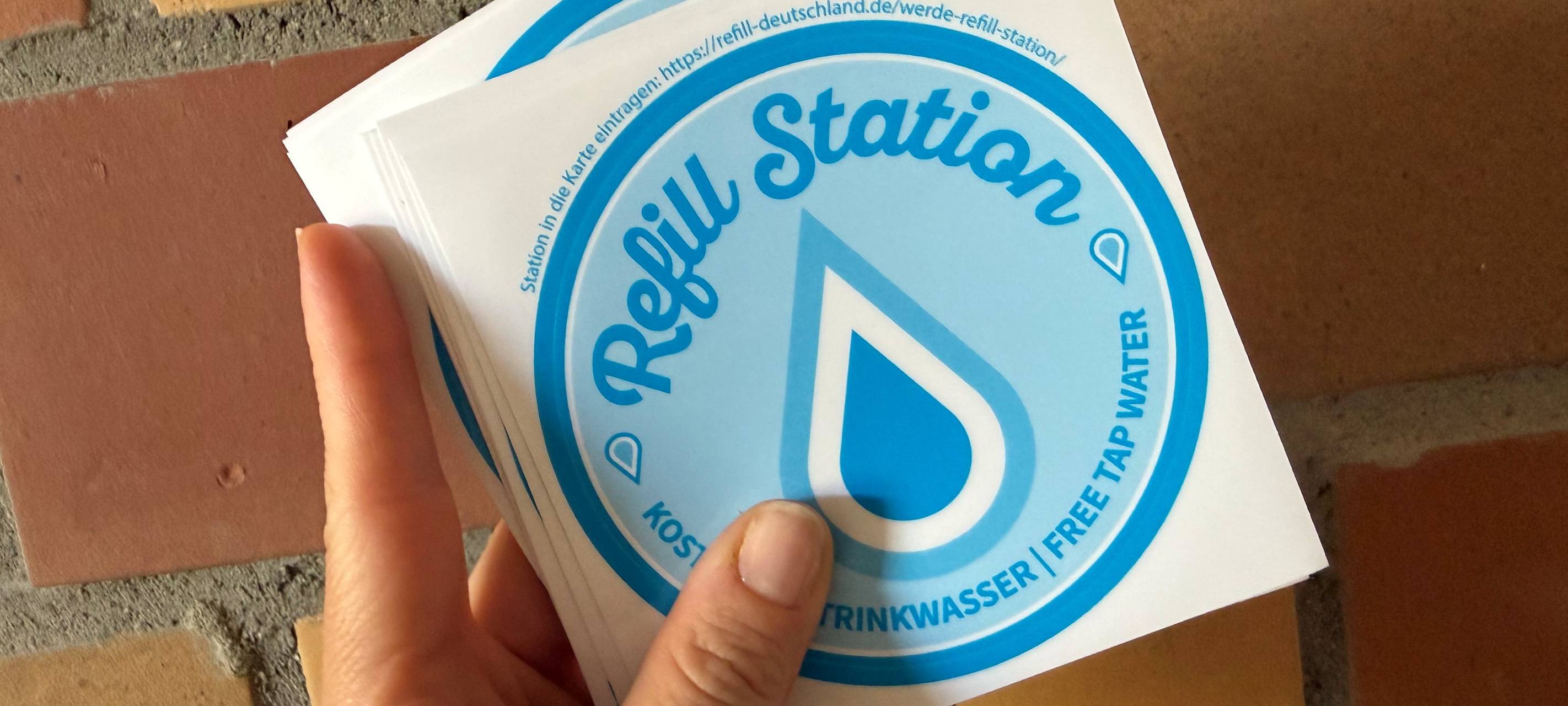 Refill: Kostenloses Trinkwasser