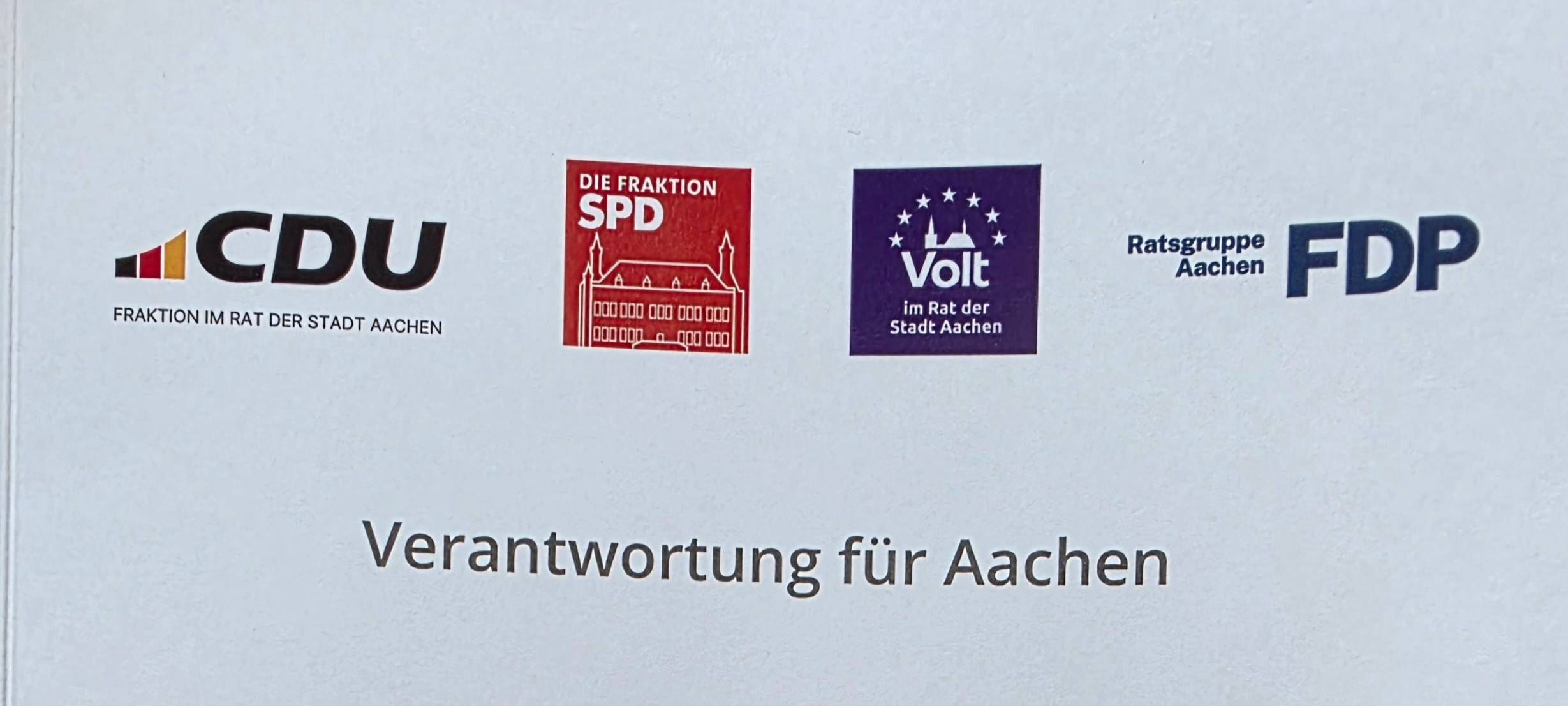 Vier Parteien regieren jetzt Aachens Stadtrat
