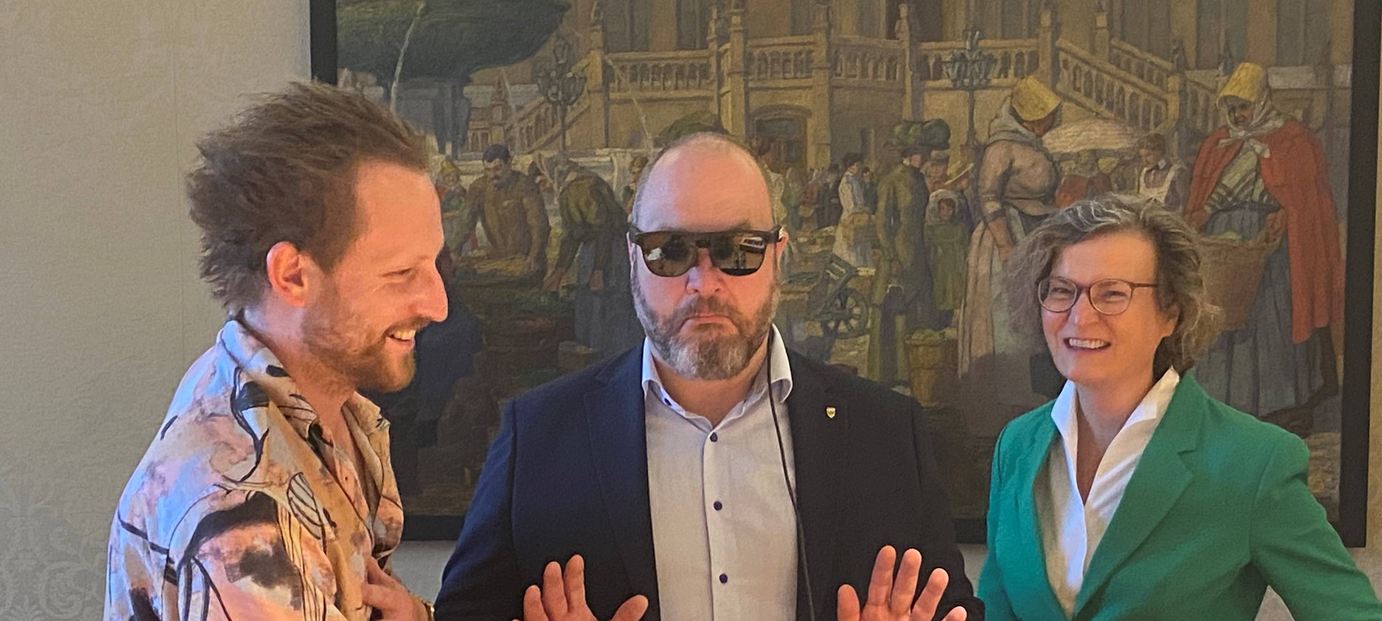 Mit AR-Brille in Aachens Geschichte eintauchen