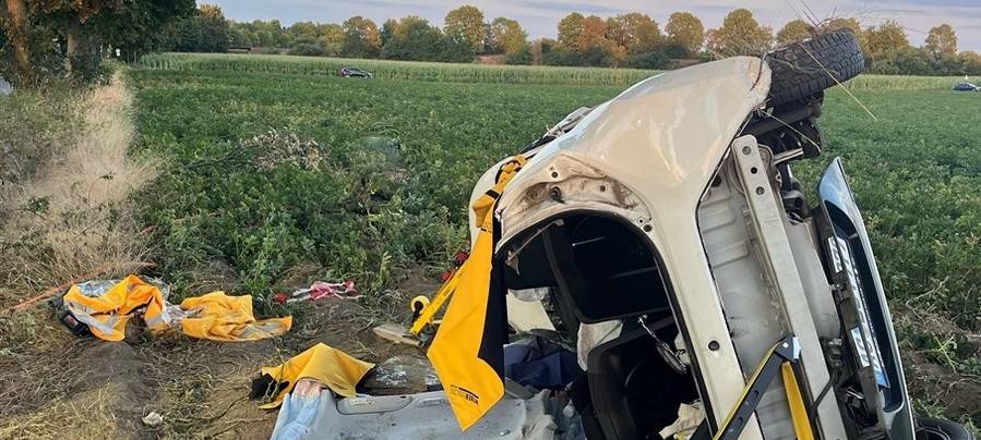 Fahrerin schwer verletzt bei Unfall auf der L47