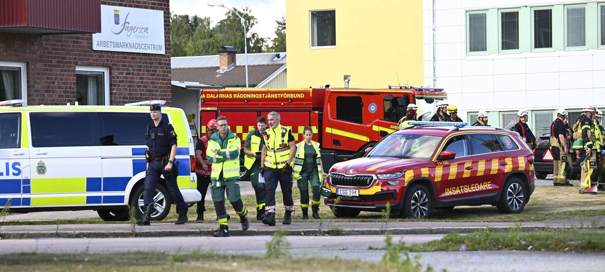 Schwert-Angriff in Schweden