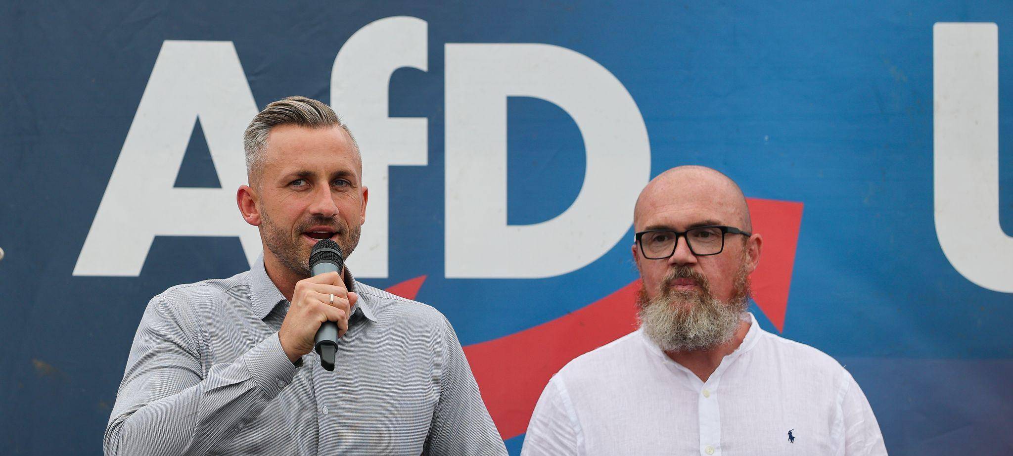 Ulrich Siegmund und Hans-Thomas Tillschneider
