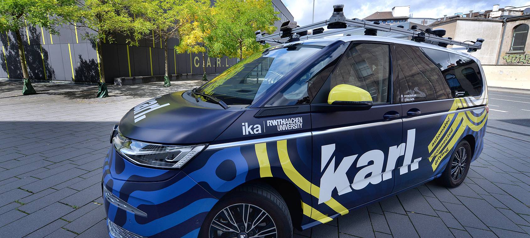 Testphase: RWTH-Auto „karl.“ geht auf Deutschlands Straßen
