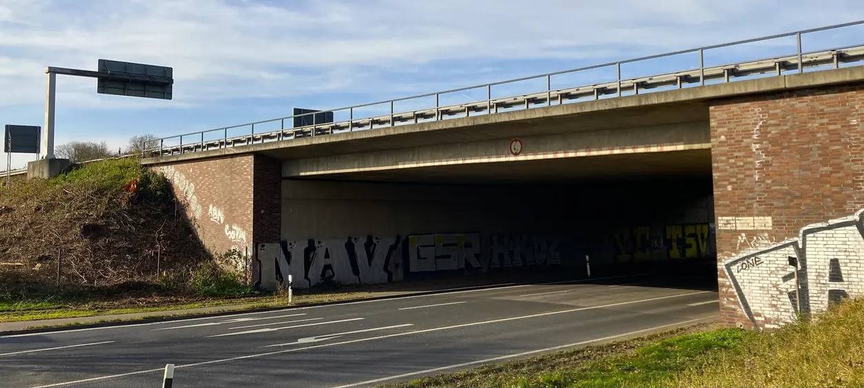 Vorm Brückenabriss: Neue A44-Verkehrsführung