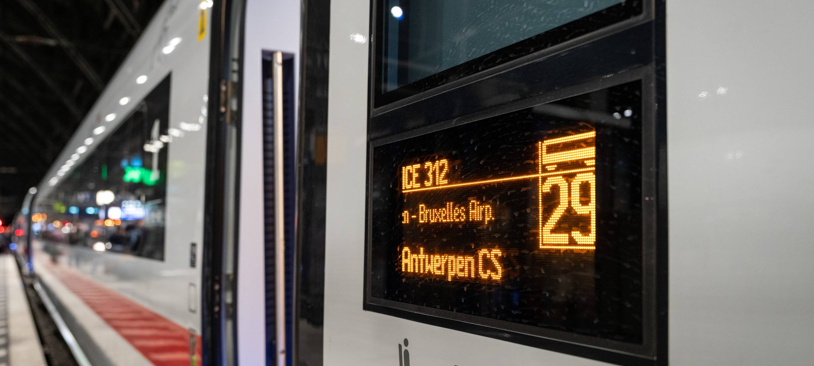 Per ICE direkt nach Brüssel und Antwerpen