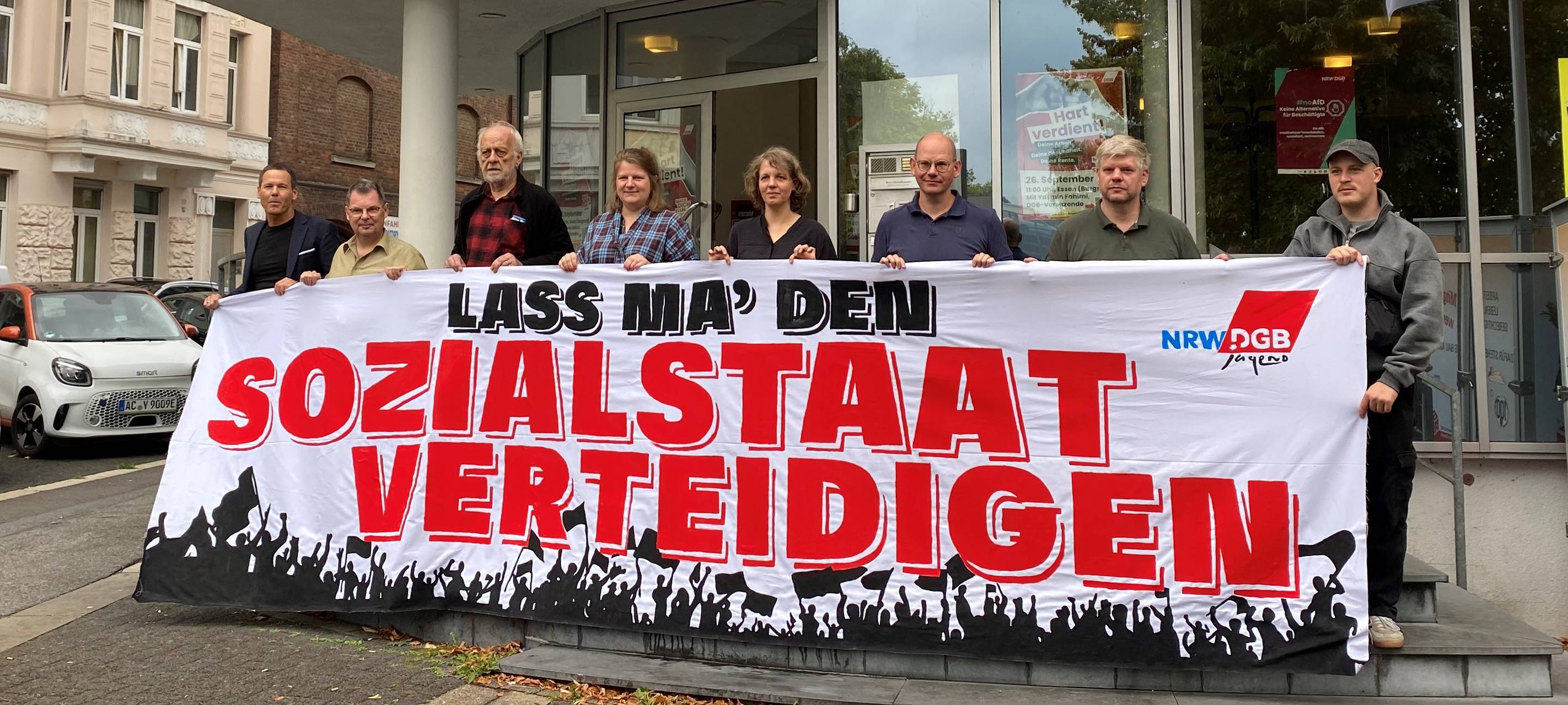 DGB: Auf zur Demo in Essen!