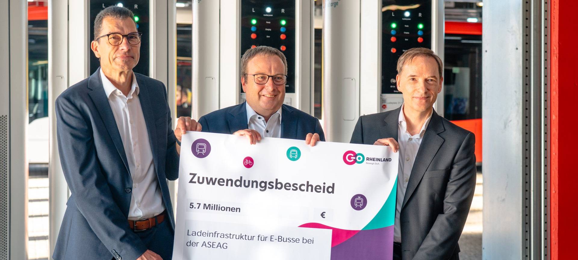 Die E-Bus-Flotte der ASEAG wächst