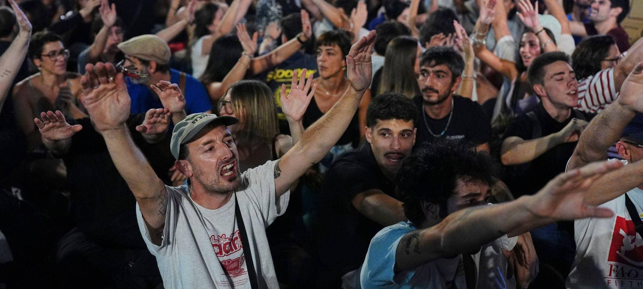 Protest in Madrid