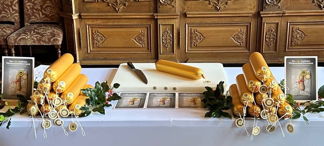 Es gibt wieder Weihnachtsleberwurst