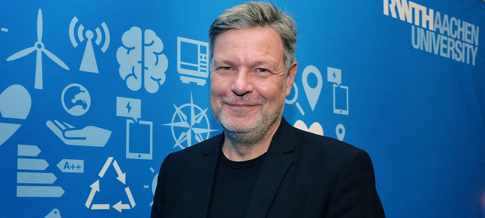 Habeck über RWTH: "Speerspitze der Innovationen"