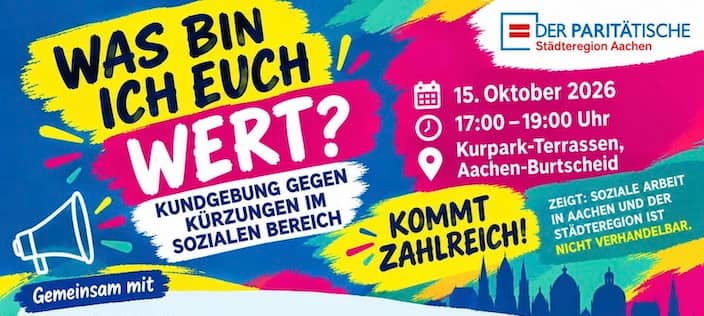 Protest gegen Kürzungen im sozialen Bereich