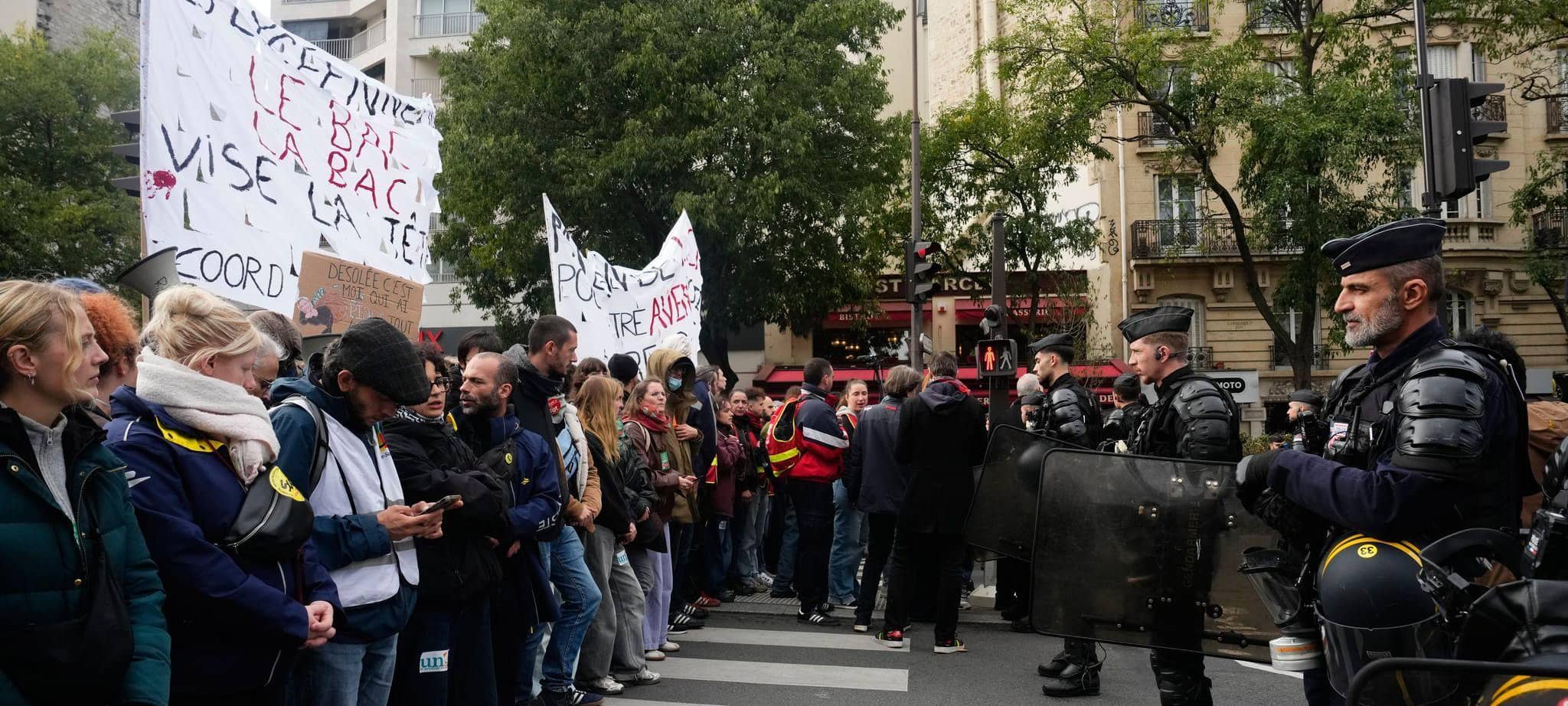 Proteste in Frankreich