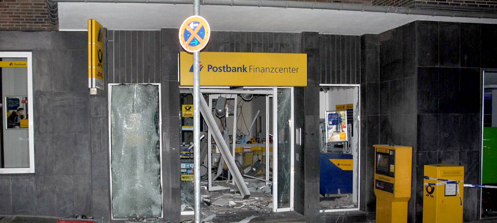 Geldautomat gesprengt