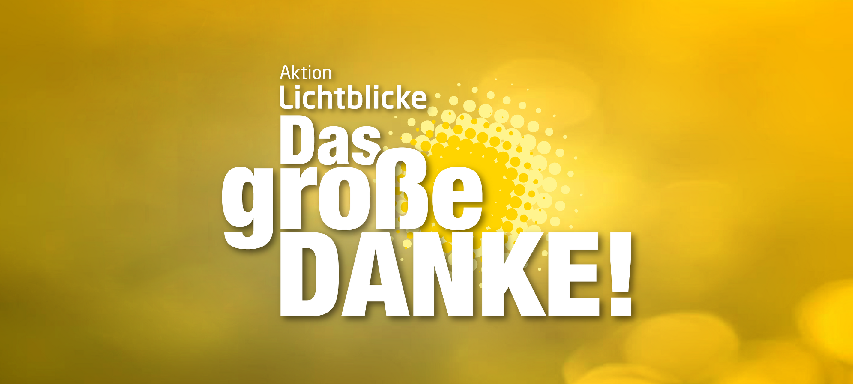 Aktion Lichtblicke - Sonderaktion: Das große DANKE! - Teilnahmebedingungen