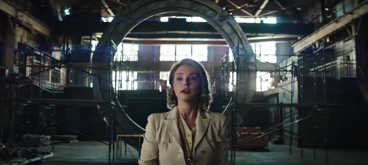 Catherine und das Stargate.