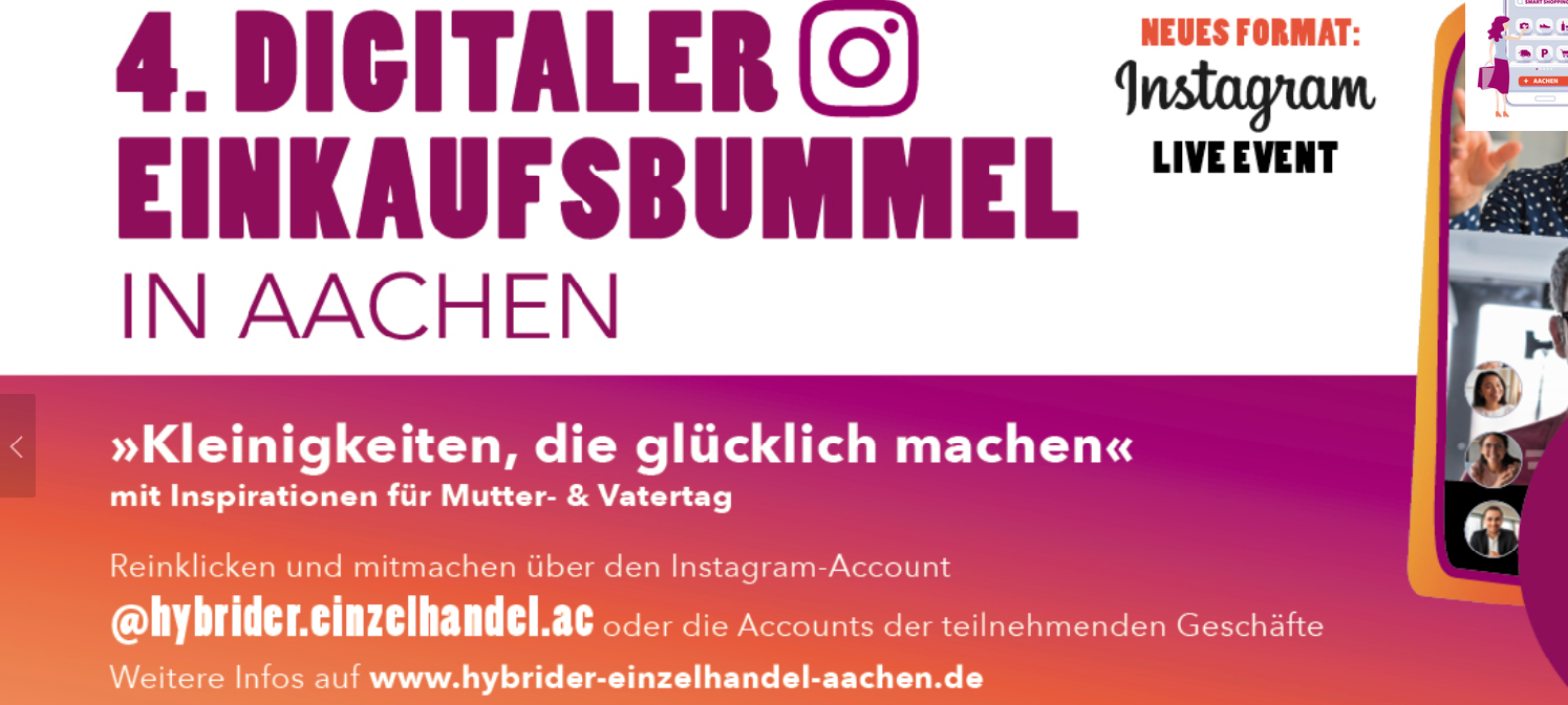 „Digitaler Einkaufsbummel“ goes Instagram