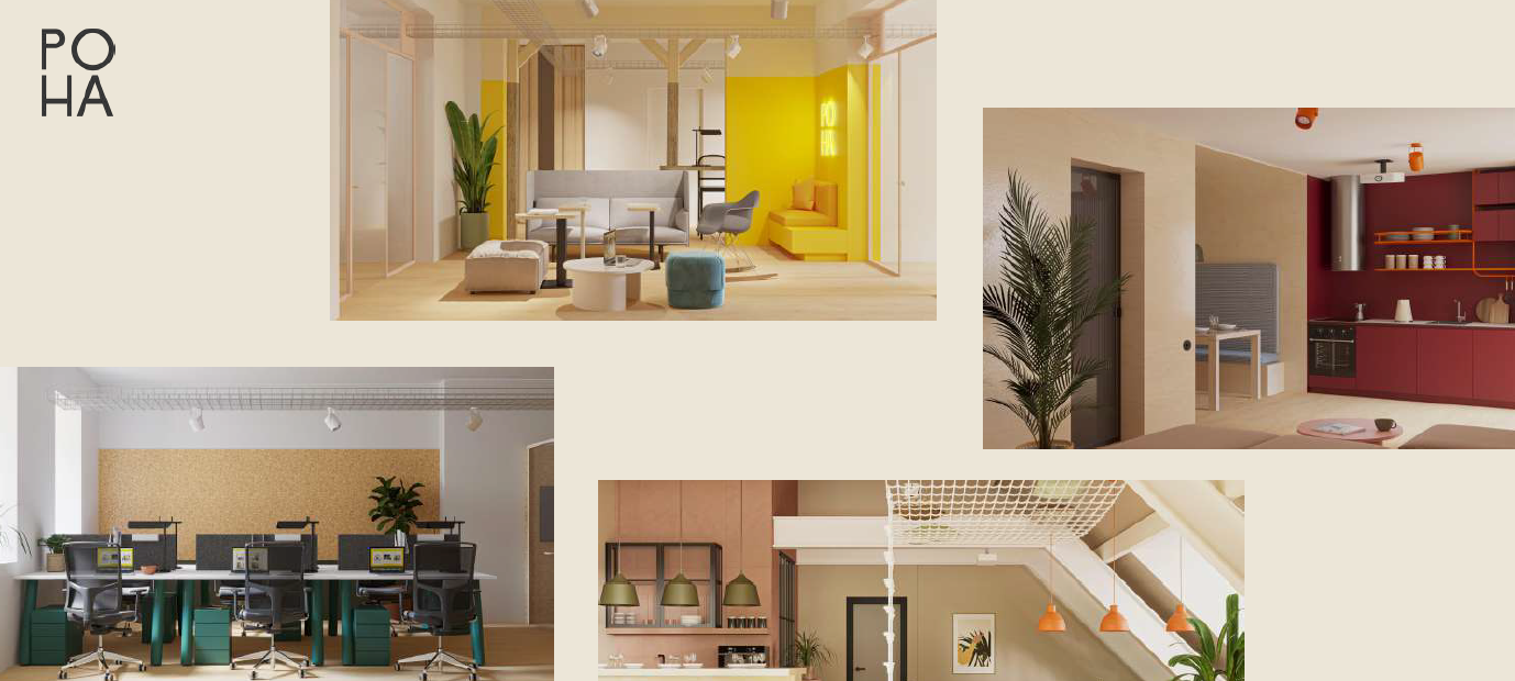 Coworking und Coliving im POHA House Aachen