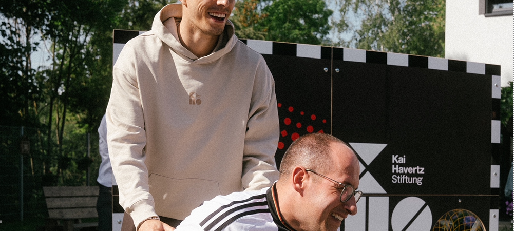 Nationalspieler Kai Havertz spendet in der Heimat