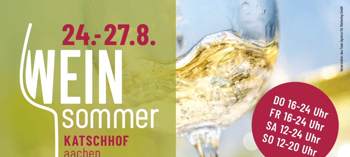 WeinSommer auf dem Aachener Katschhof