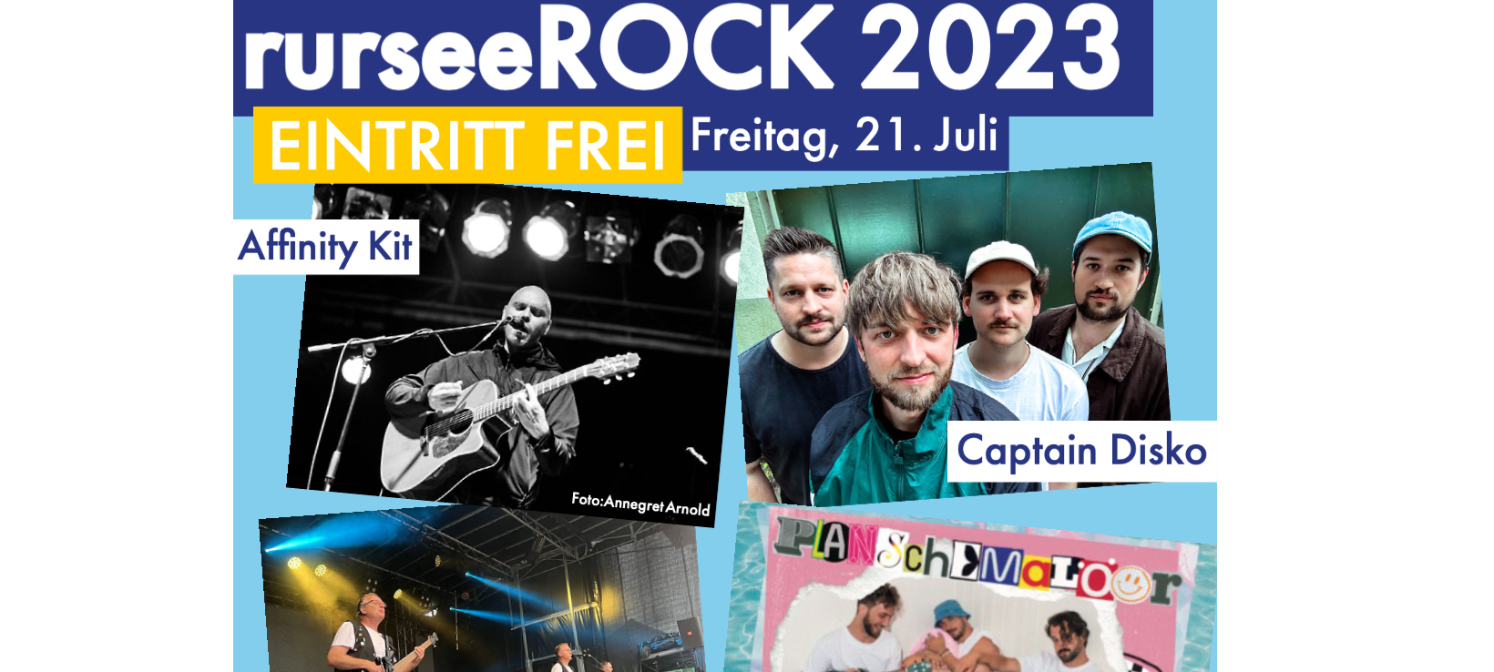 Rursee in Flammen - Ersatzbands bei rurseeROCK