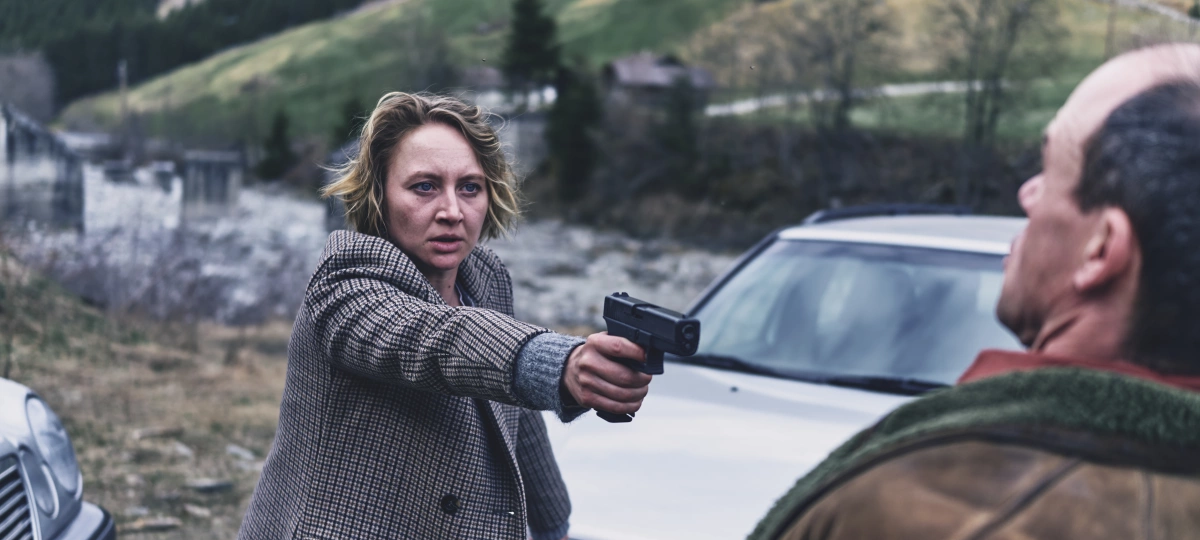 Brünhilde weiß sich zu verteidigen.