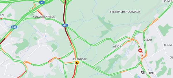 A44-Bauarbeiten früher fertig als geplant