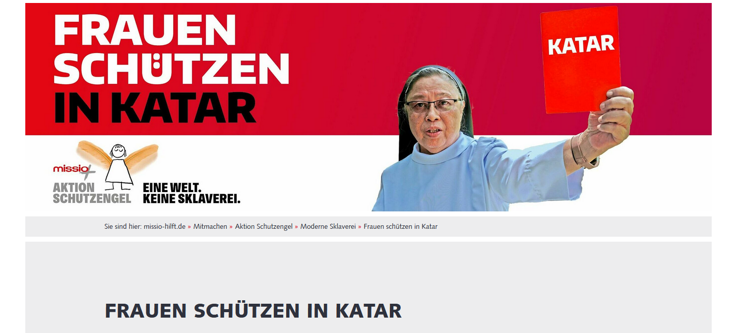 missio: Rote Karte für Katar