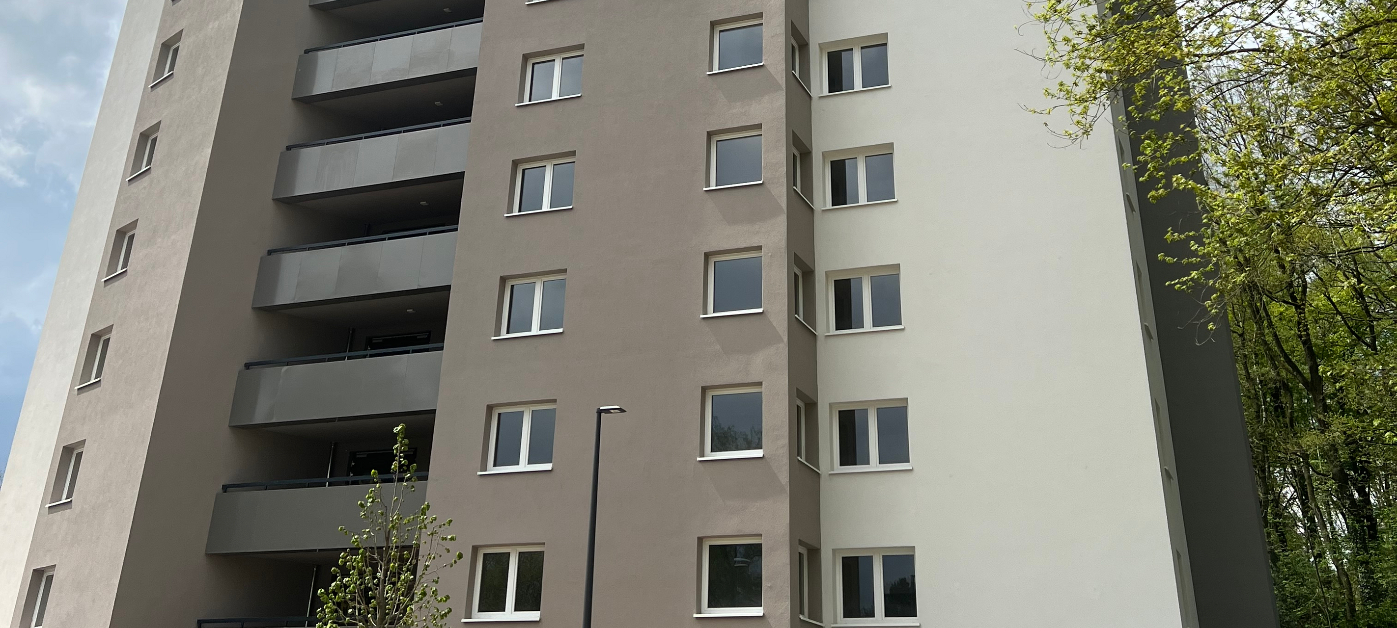 Preuswald-Hochhaus ist aufwändig saniert worden