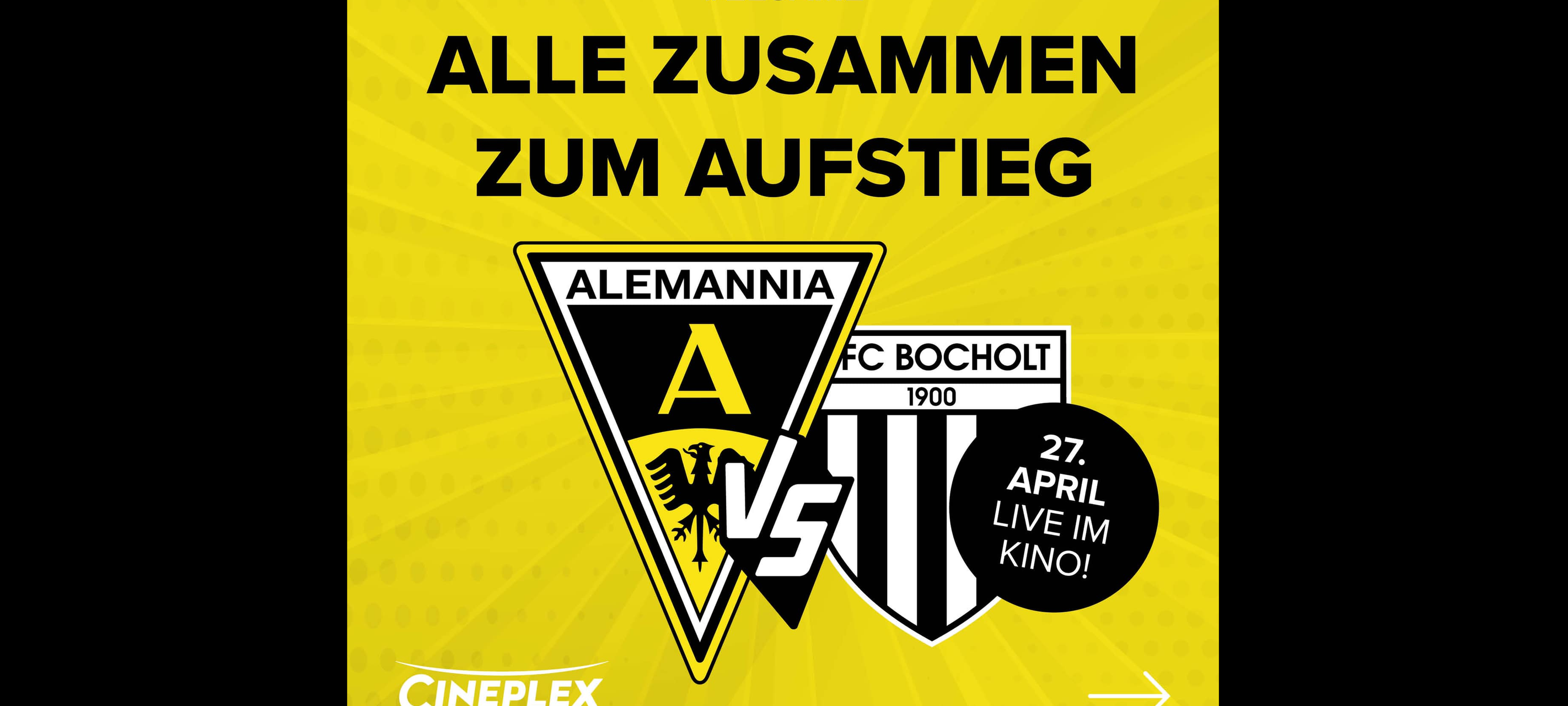 "Alle zusammen zum Aufstieg" - im Kino