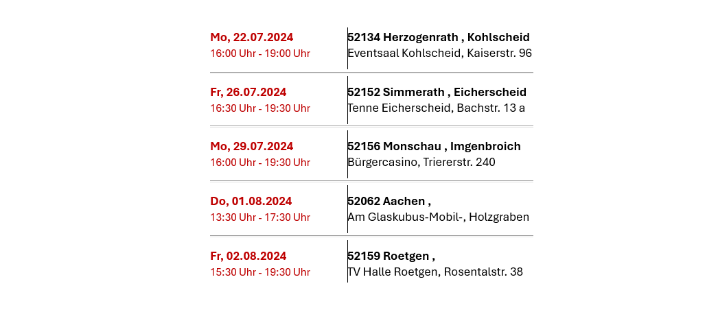 DRK: Bitte in den Ferien Blut spenden