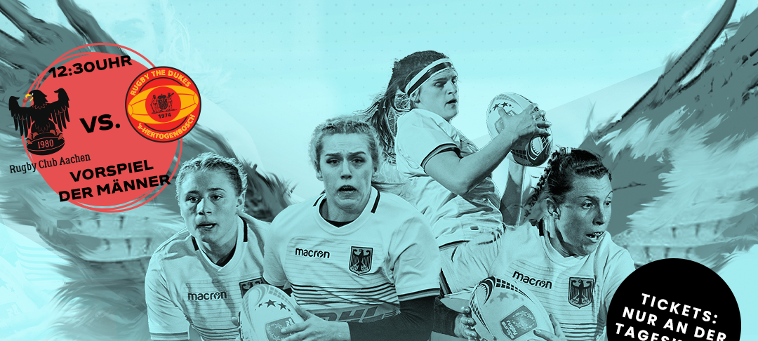 Rugby-Länderspiel der Frauen in Aachen