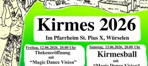 Feierwochenende in Würselen