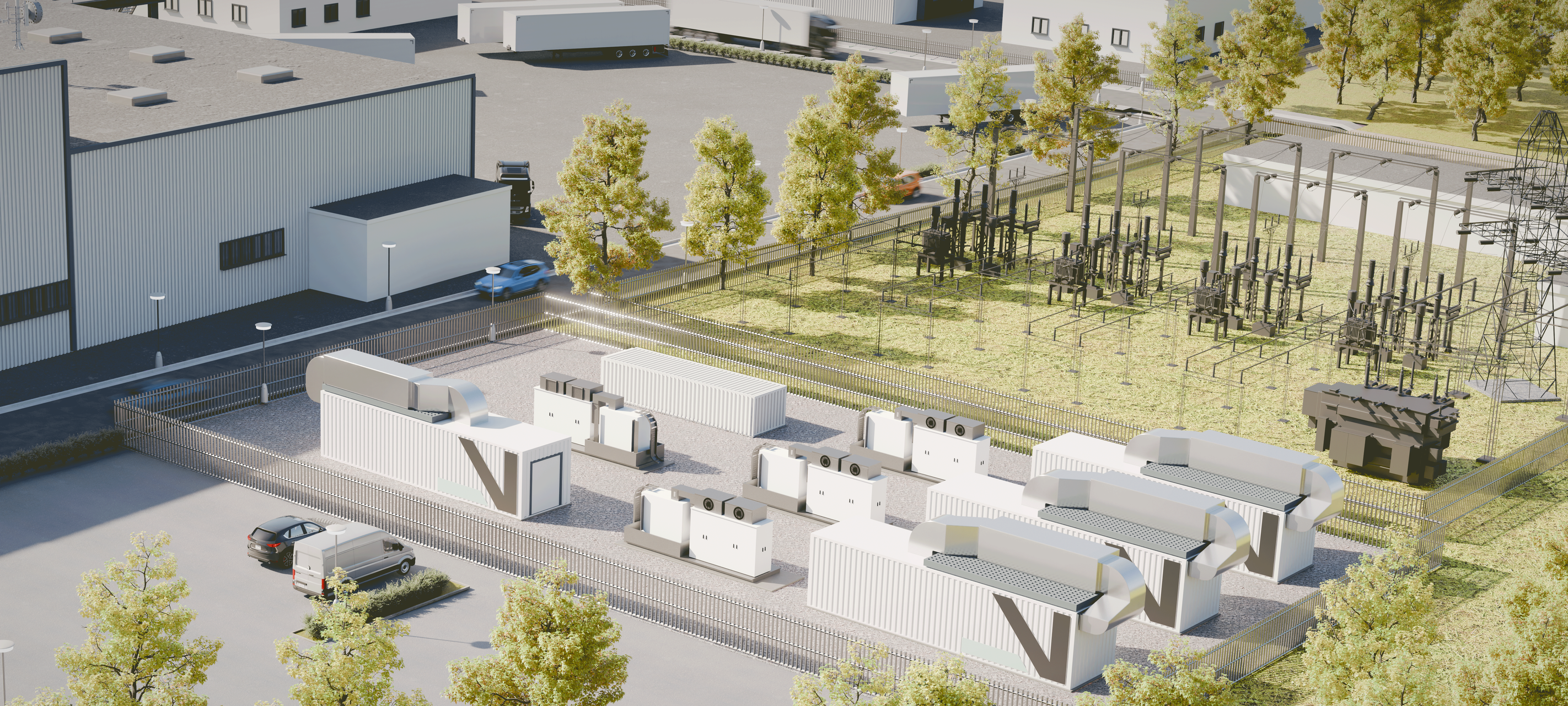 Größter Batteriespeicher der Region in Alsdorf