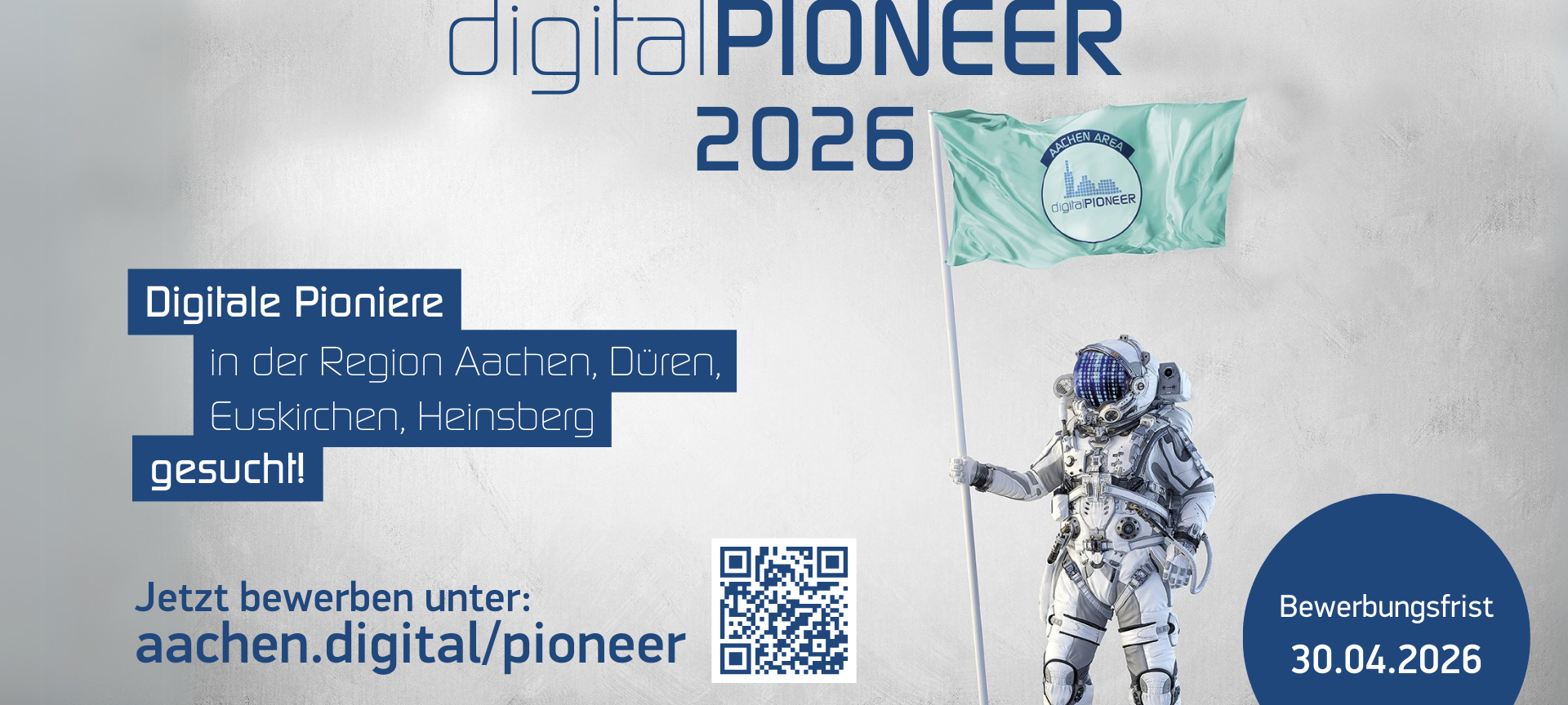 "digitalPIONEER 2026" - Bewerbungsphase läuft