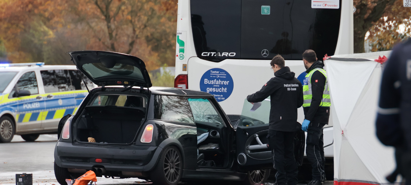 Tödlicher Unfall zwischen Eilendorf und Münsterbusch